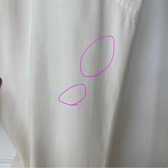 •Worth• Cream Cinched Hem Cropped Pants - Size 14 - Picture 8 of 9